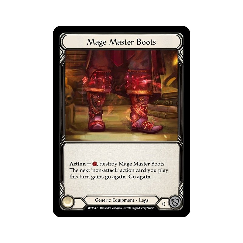 Mage Master Boots FOIL [U-ARC154-RF]