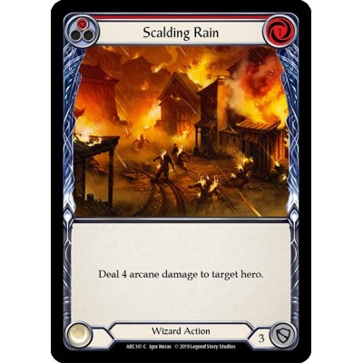 Scalding Rain Red FOIL [U-ARC141-RF]