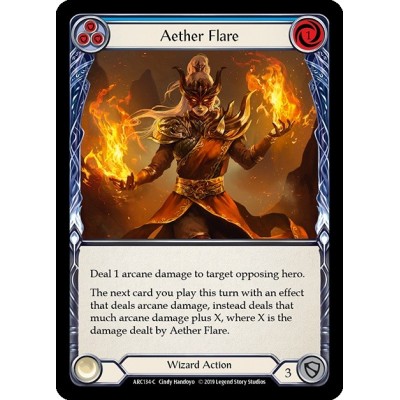Aether Flare Blue FOIL [U-ARC134-RF]