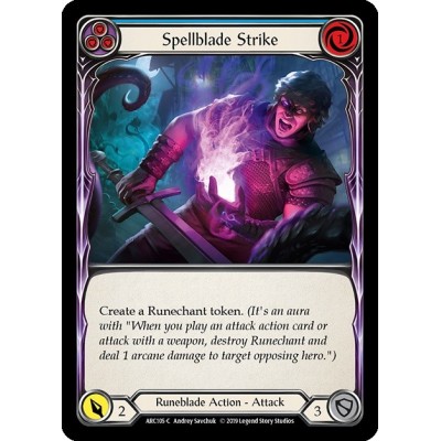 Spellblade Strike Blue FOIL [U-ARC105-RF]