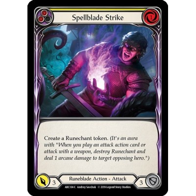 Spellblade Strike Yellow FOIL [U-ARC104-RF]