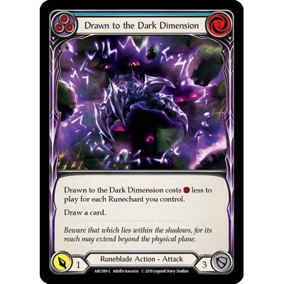 Drawn to the Dark Dimension Blue FOIL [U-ARC099-RF]