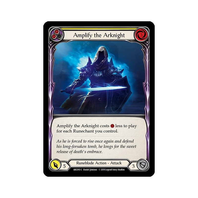 Amplify the Arknight Yellow FOIL [U-ARC095-RF]