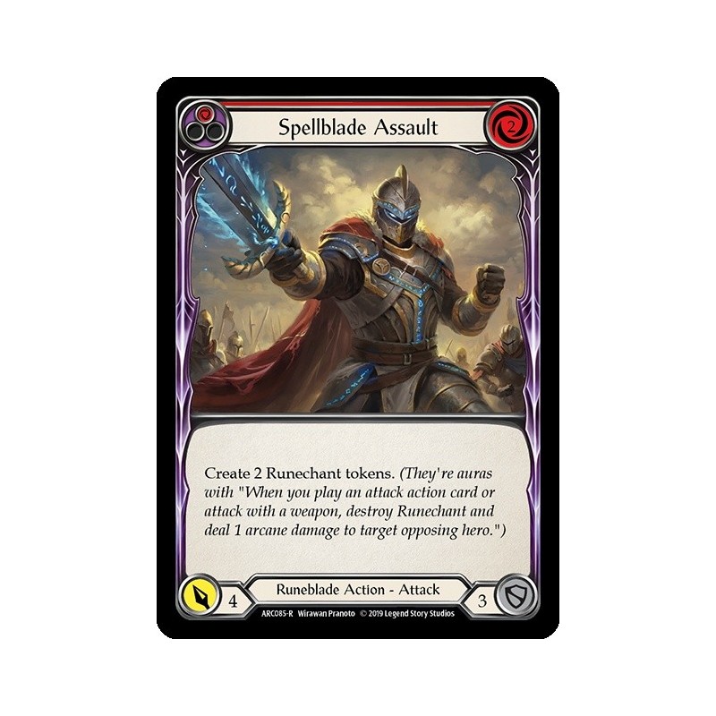 Spellblade Assault Red FOIL [U-ARC085-RF]