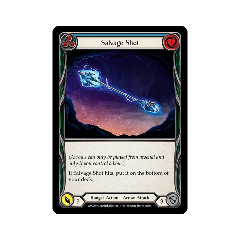 Salvage Shot Blue FOIL [U-ARC068-RF]