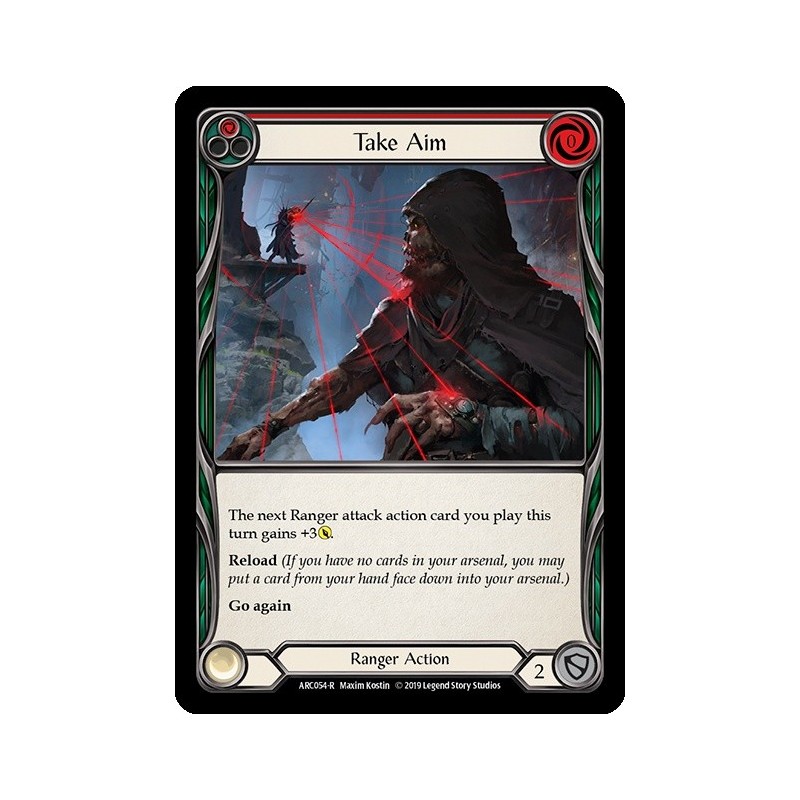 Take Aim Red FOIL [U-ARC054-RF]