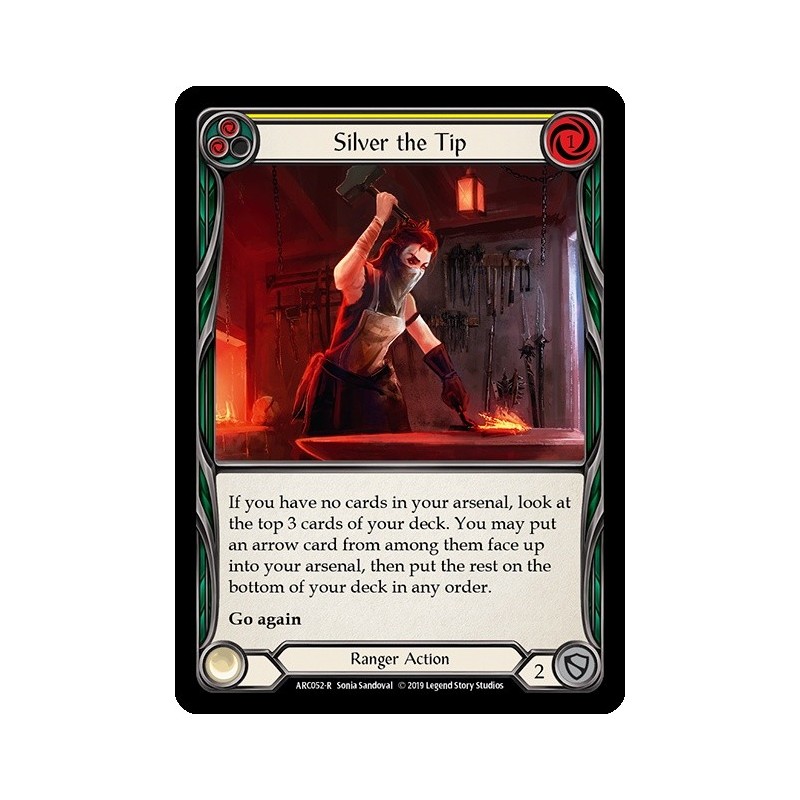 Silver the Tip Yellow FOIL [U-ARC052-RF]