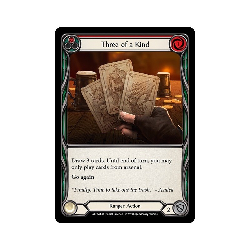 Three of a Kind Red FOIL [U-ARC044-RF]
