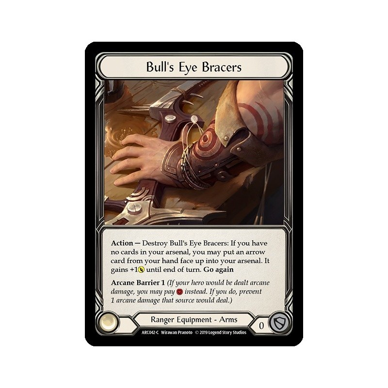 Bull's Eye Bracers FOIL [U-ARC042-RF]