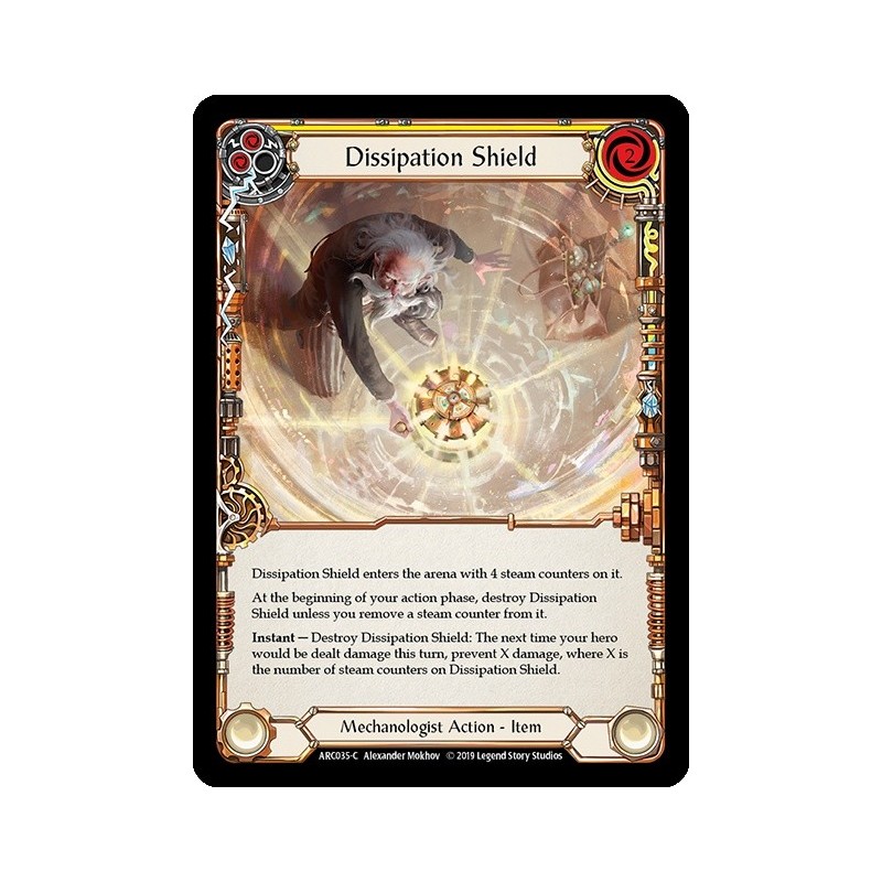 Dissipation Shield Yellow FOIL [U-ARC035-RF]