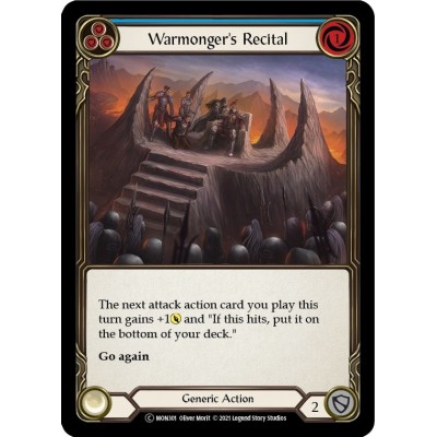 Warmonger's Recital Blue [U-MON301]