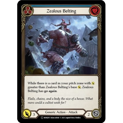 Zealous Belting Blue [U-MON295]