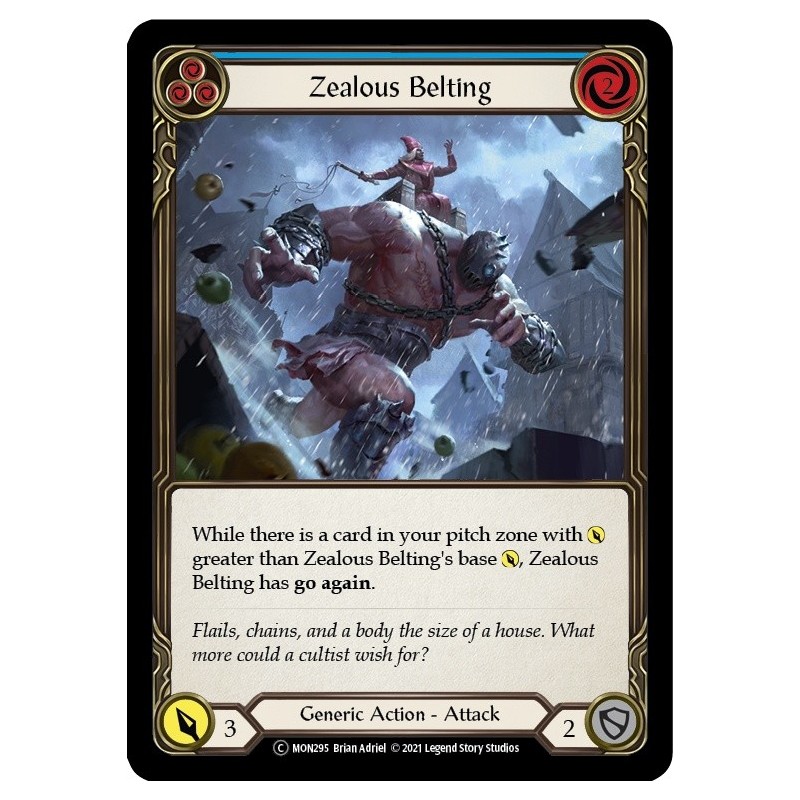 Zealous Belting Blue [U-MON295]