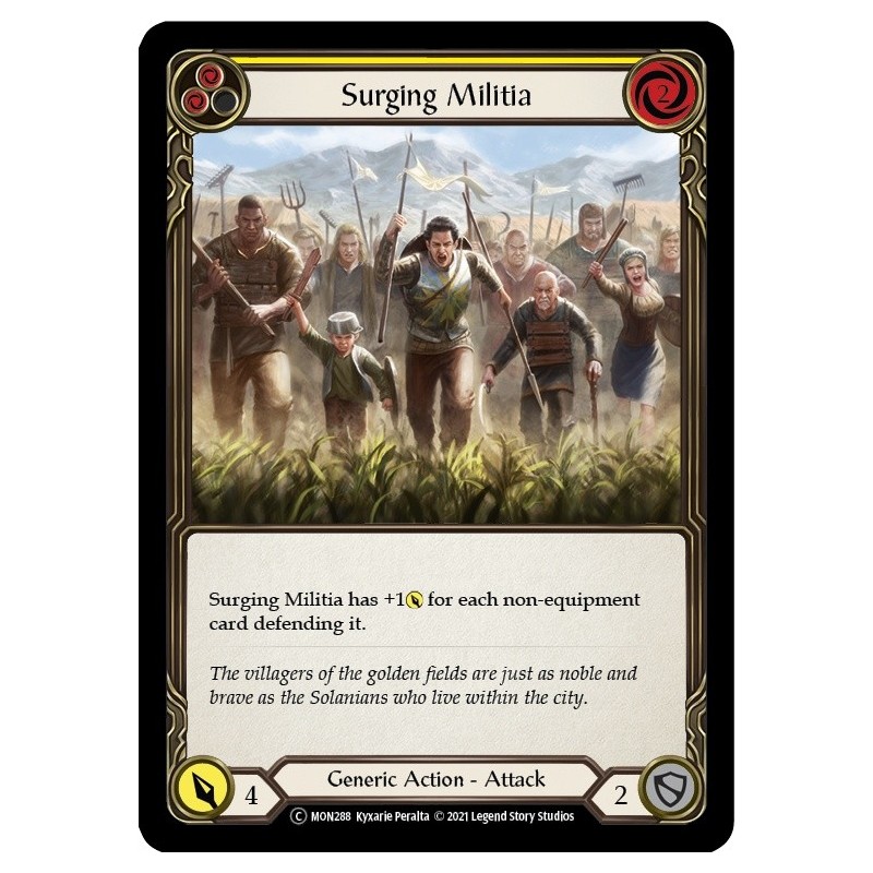 Surging Militia Yellow [U-MON288]