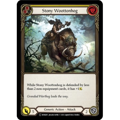 Stony Wootenhog Yellow [U-MON285]