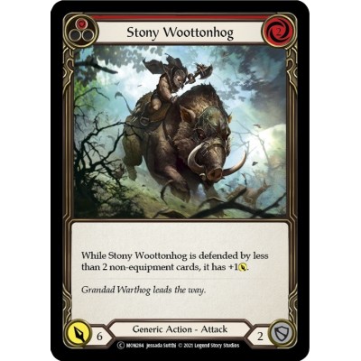Stony Wootenhog Red [U-MON284]