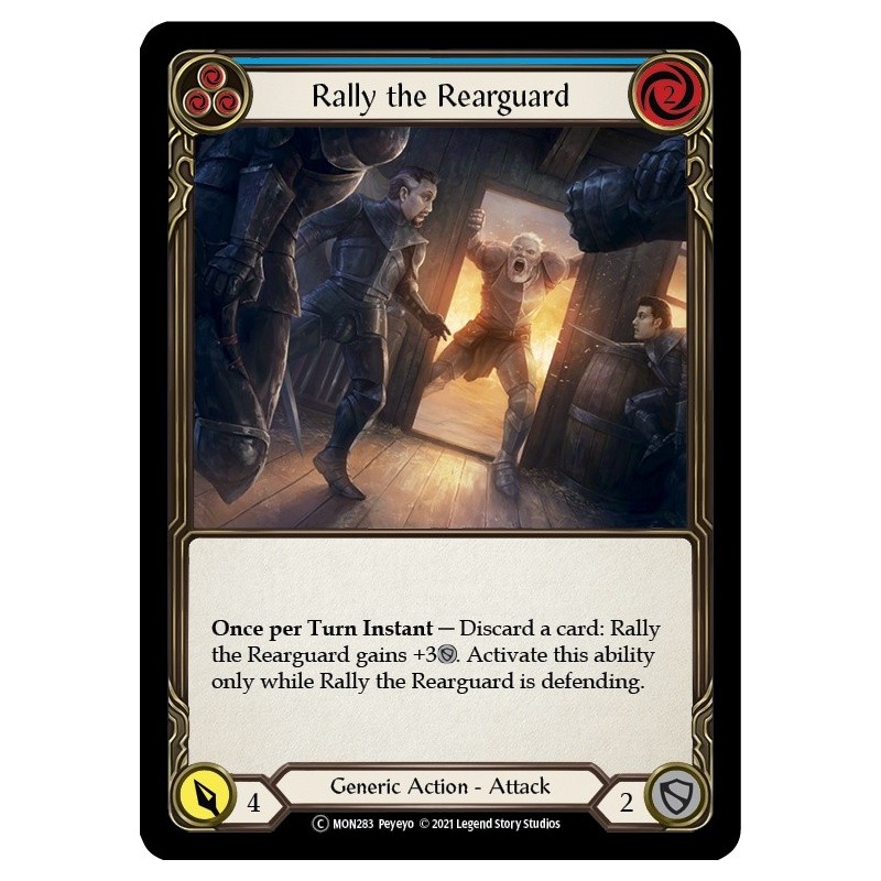 Rally the Rearguard Blue [U-MON283]