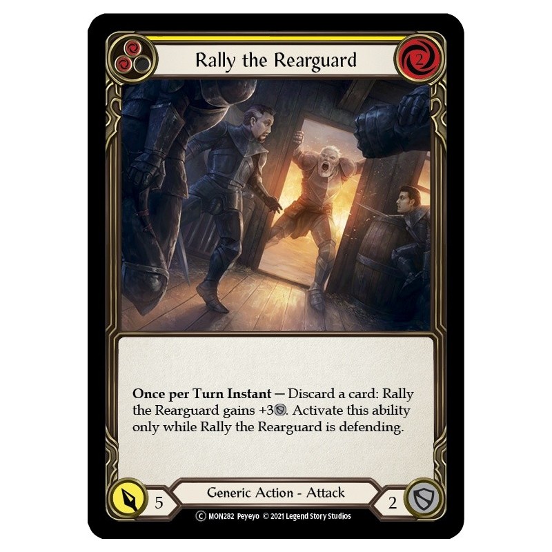 Rally the Rearguard Yellow [U-MON282]