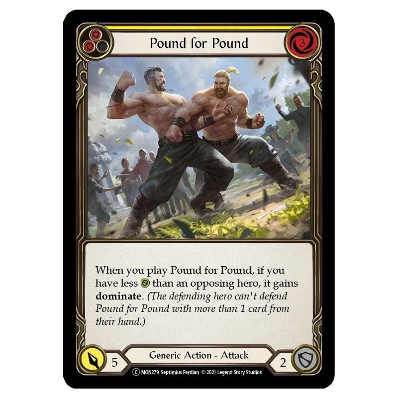 Pound for Pound Yellow [U-MON279]