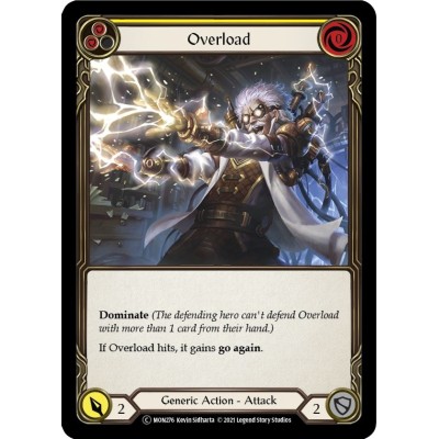 Overload Yellow FOIL [U-MON276-RF]