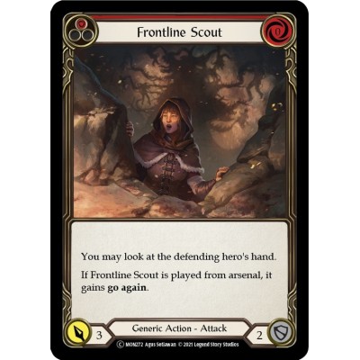 Frontline Scout Red FOIL [U-MON272-RF]
