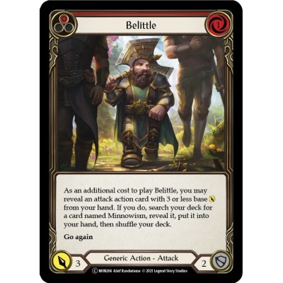 Belittle Red FOIL [U-MON266-RF]