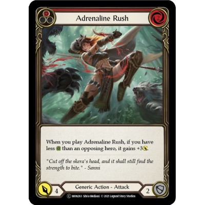 Adrenaline Rush Red [U-MON263]