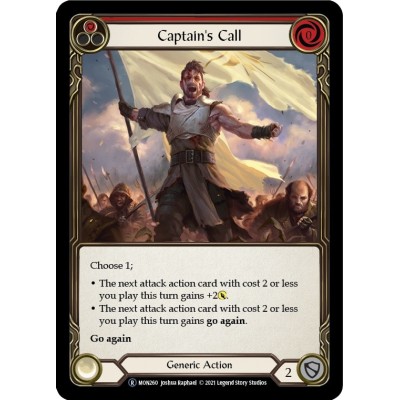 Captain's Call Red [U-MON260]