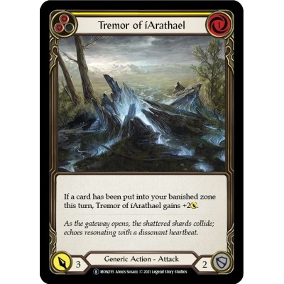 Tremor of iArathael Yellow FOIL [U-MON255-RF]