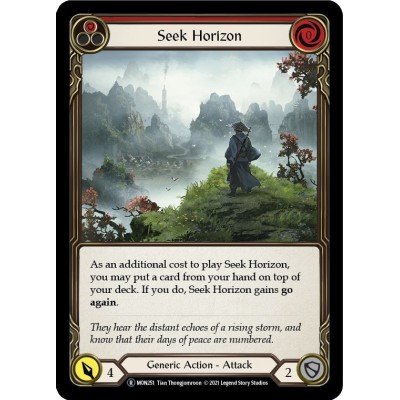 Seek Horizon Red [U-MON251]