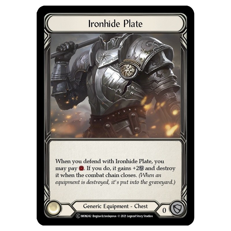 Ironhide Plate [U-MON242]
