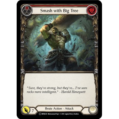 Smash with Big Tree Red FOIL [U-MON226-RF]