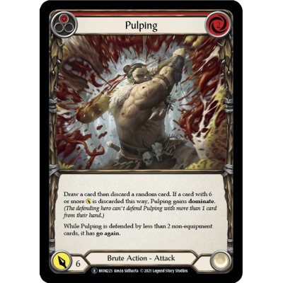 Pulping Red FOIL [U-MON223-RF]