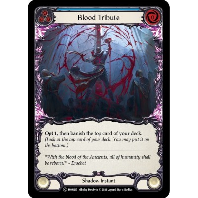 Blood Tribute Blue [U-MON217]