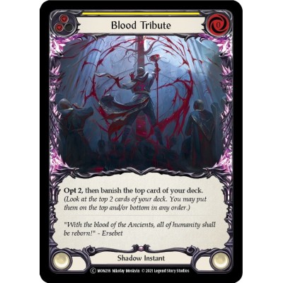 Blood Tribute Yellow [U-MON216]