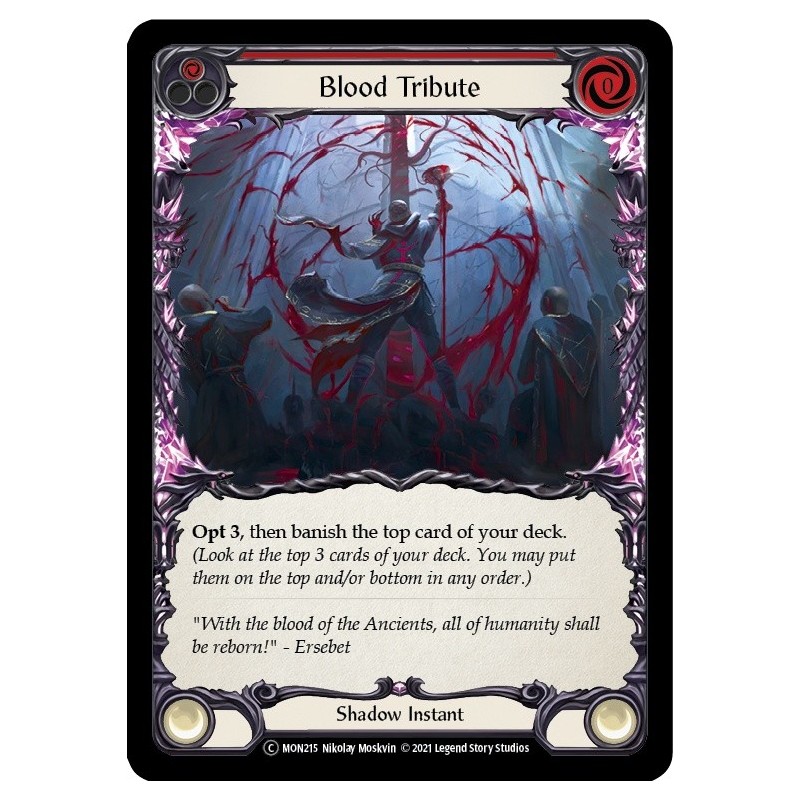 Blood Tribute Red [U-MON215]