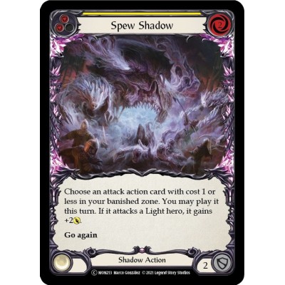 Spew Shadow Yellow FOIL [U-MON213-RF]