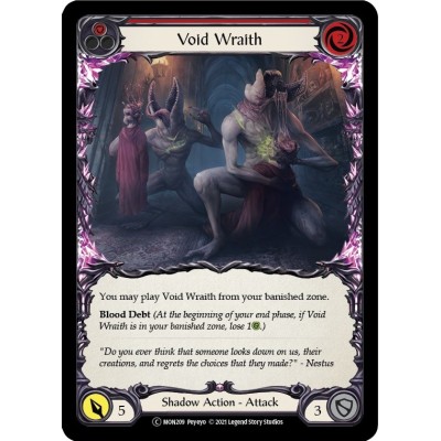 Void Wraith Red FOIL [U-MON209-RF]