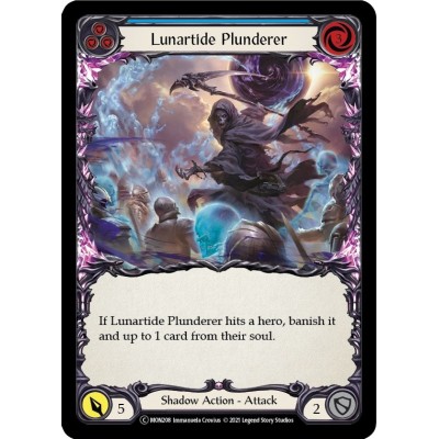 Lunartide Plunderer Blue FOIL [U-MON208-RF]