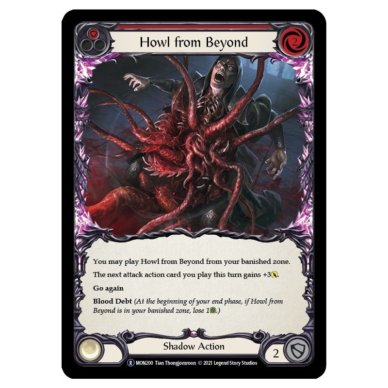 Howl from Beyond Red [U-MON200]