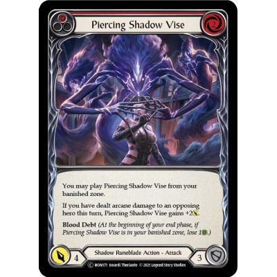 Piercing Shadow Vise Red [U-MON171]