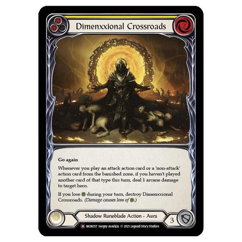 Dimenxxional Crossroads FOIL [U-MON157-RF]
