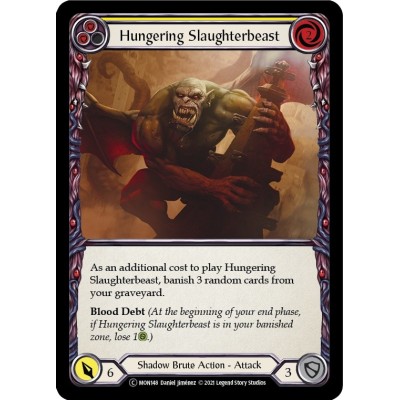 Hungering Slaughterbeast Yellow [U-MON148]