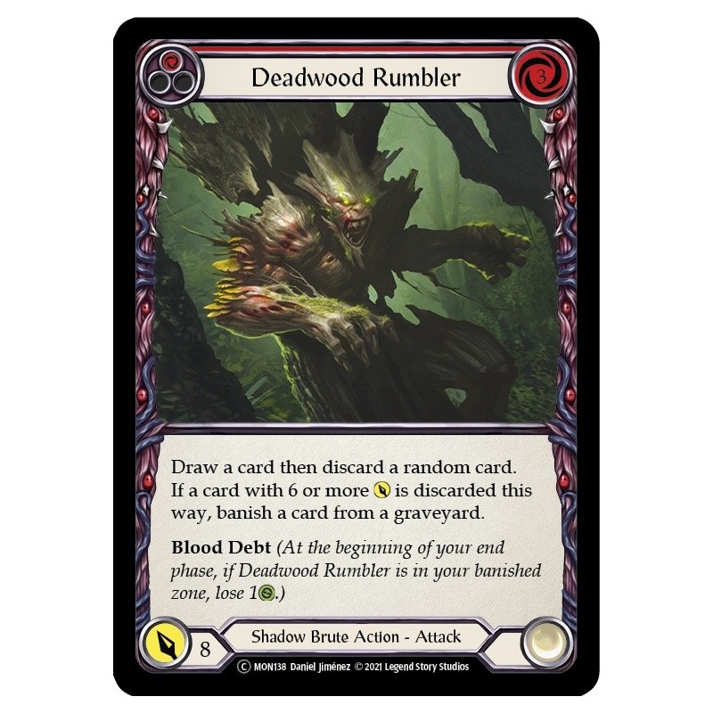 Deadwood Rumbler Red FOIL [U-MON138-RF]