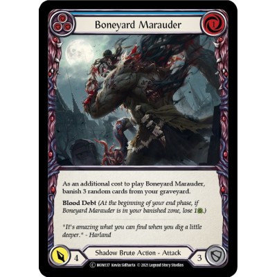 Boneyard Marauder Blue [U-MON137]