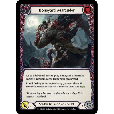Boneyard Marauder Red [U-MON135]