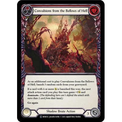 Convulsions from the Bellows of Hell Red FOIL [U-MON132-RF]