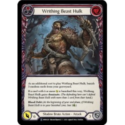 Writhing Beast Hulk Red FOIL [U-MON129-RF]