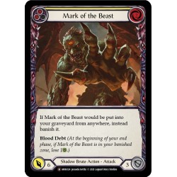 Mark of the Beast FOIL [U-MON124-RF]