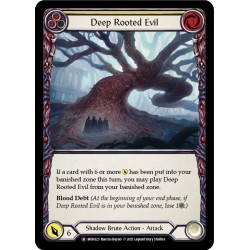 Deep Rooted Evil FOIL [U-MON123-RF]